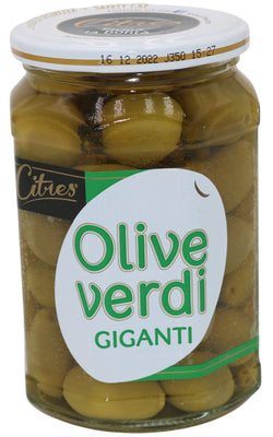 Grüne Riesen Oliven